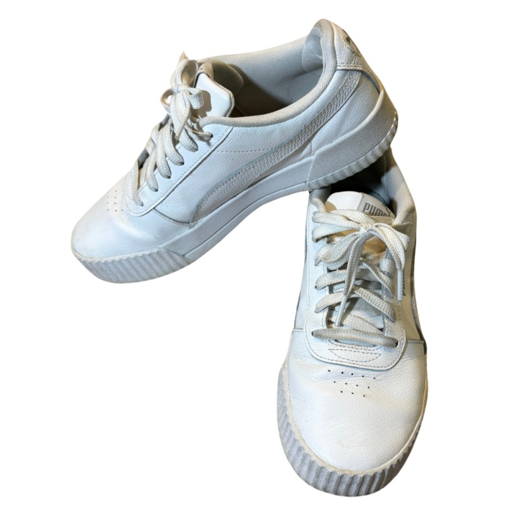 Puma Size 9 White SoftFoam Sneakers